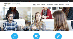 Desktop Screenshot of morrison-consulting.net